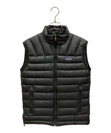 中古・古着通販】Patagonia (パタゴニア) グースダウンベスト ブラック