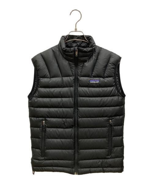 Patagonia（パタゴニア）Patagonia (パタゴニア) グースダウンベスト ブラック サイズ:SIZE XSの古着・服飾アイテム