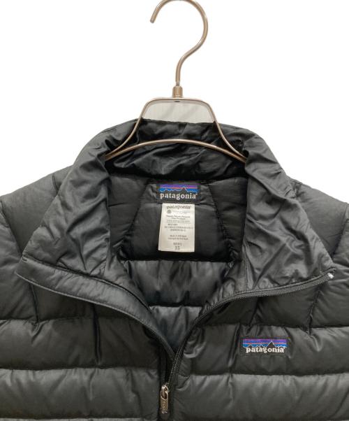 Patagonia（パタゴニア）Patagonia (パタゴニア) グースダウンベスト ブラック サイズ:SIZE XSの古着・服飾アイテム