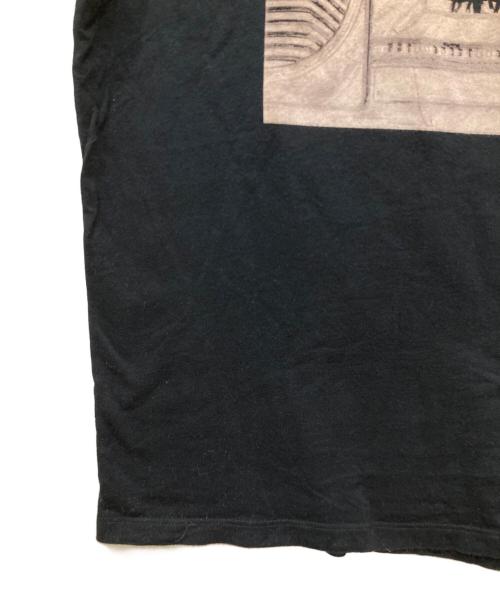 Maison Margiela（メゾンマルジェラ）Maison Margiela (メゾンマルジェラ) ラジオT ブラック サイズ:48の古着・服飾アイテム