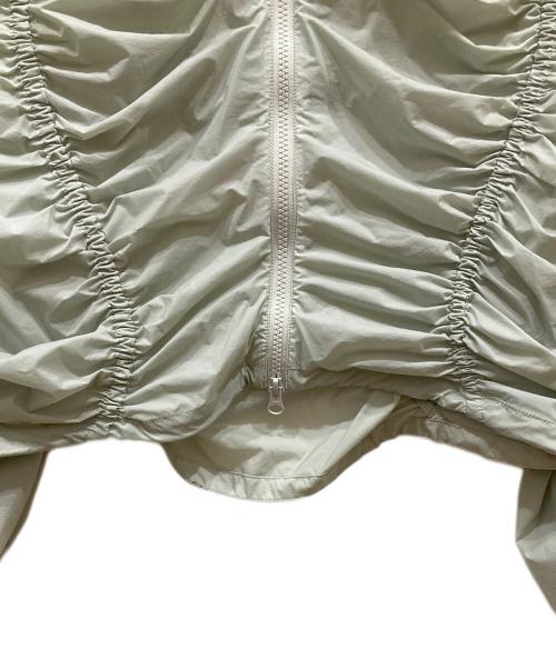 emmi（エミ）emmi (エミ) ギャザーナイロンブルゾン グリーン サイズ:freeの古着・服飾アイテム