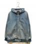 stussy（ステューシー）の古着「デニムフーデットジップジャケット」｜インディゴ