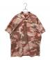 Supreme（シュプリーム）の古着「Washed Camo Polo Pink Camo」｜ピンク