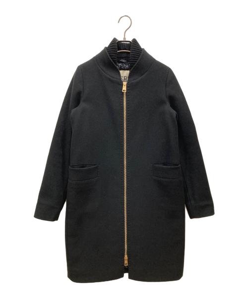 HERNO（ヘルノ）HERNO (ヘルノ) スタンドカラーコート ブラック サイズ:40の古着・服飾アイテム
