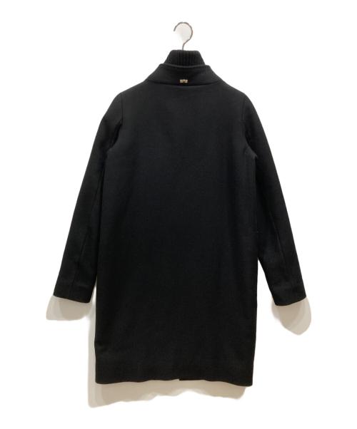 HERNO（ヘルノ）HERNO (ヘルノ) スタンドカラーコート ブラック サイズ:40の古着・服飾アイテム