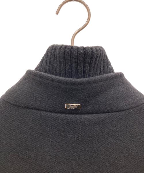 HERNO（ヘルノ）HERNO (ヘルノ) スタンドカラーコート ブラック サイズ:40の古着・服飾アイテム