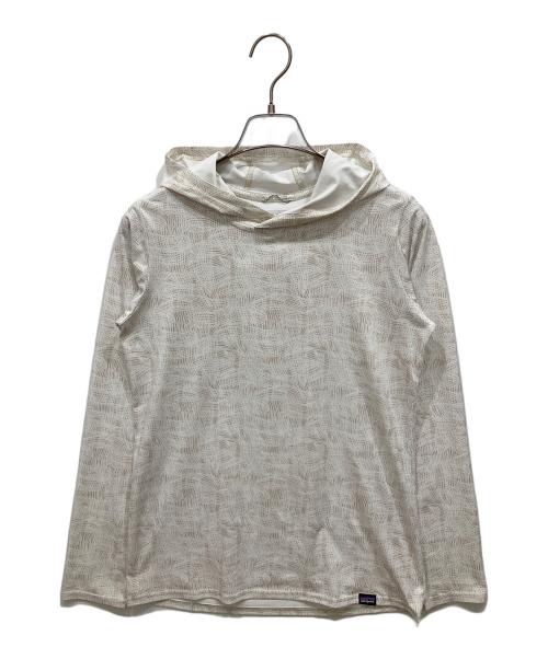 Patagonia（パタゴニア）Patagonia (パタゴニア) Capilene Cool Daily Hoody アイボリー サイズ:SIZE XSの古着・服飾アイテム