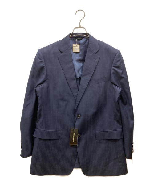 ERMENEGILDO ZEGNA（エルメネジルド・ゼニア）Ermenegildo Zegna (エルメネジルド・ゼニア) セットアップスーツ ネイビー サイズ:38の古着・服飾アイテム