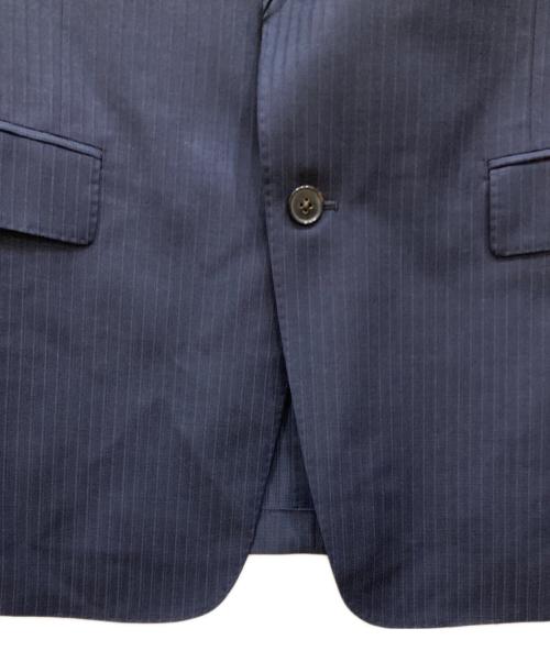 ERMENEGILDO ZEGNA（エルメネジルド・ゼニア）Ermenegildo Zegna (エルメネジルド・ゼニア) セットアップスーツ ネイビー サイズ:38の古着・服飾アイテム