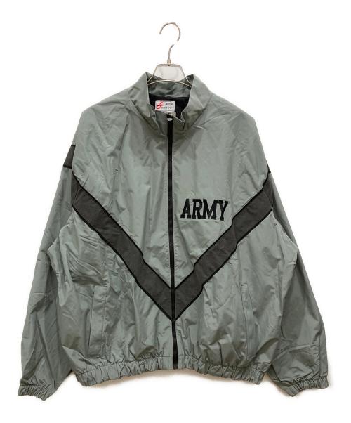 U.S.AIR FORCE（ユーエスエアフォース）U.S.AIR FORCE (ユーエスエアフォース) IPFUトレーニングジャケット グレー サイズ:SIZE XXLの古着・服飾アイテム