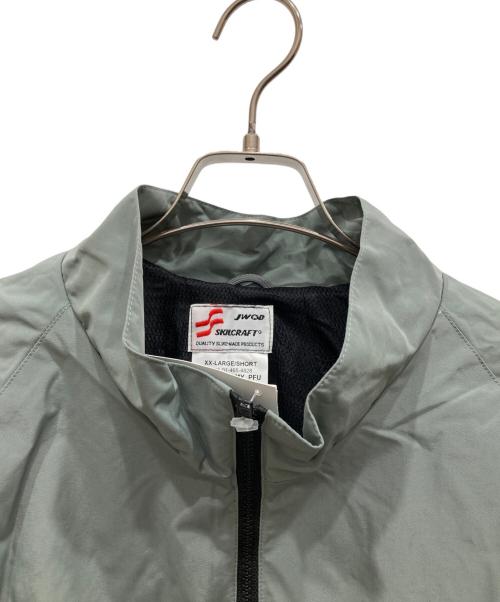 U.S.AIR FORCE（ユーエスエアフォース）U.S.AIR FORCE (ユーエスエアフォース) IPFUトレーニングジャケット グレー サイズ:SIZE XXLの古着・服飾アイテム