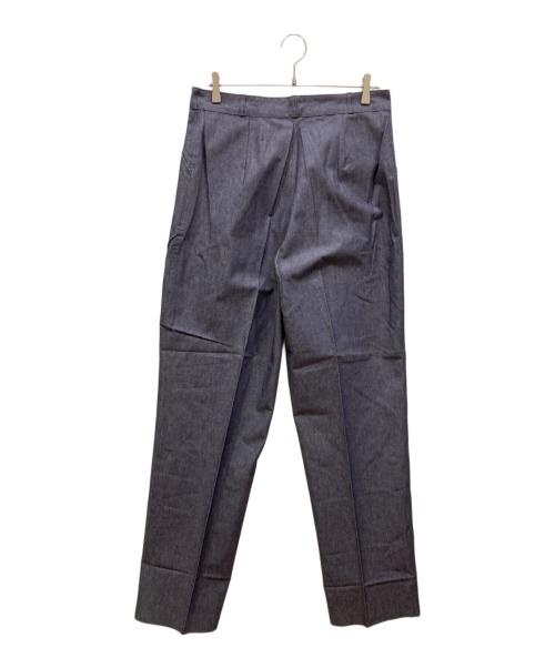 SACOM TOULON（サコム・トゥーロン）SACOM TOULON (サコム・トゥーロン) トラウザーパンツ ブルー サイズ:SIZE 46Fの古着・服飾アイテム