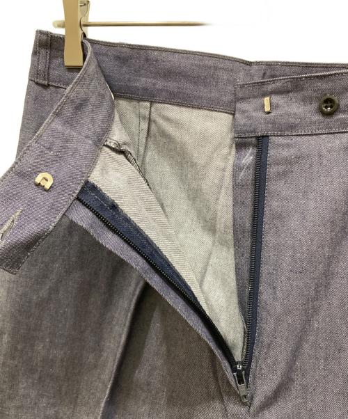 SACOM TOULON（サコム・トゥーロン）SACOM TOULON (サコム・トゥーロン) トラウザーパンツ ブルー サイズ:SIZE 46Fの古着・服飾アイテム