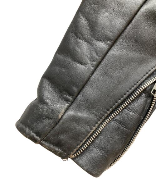 Schott（ショット）Schott (ショット) ダブルライダースジャケット ブラック サイズ:38の古着・服飾アイテム