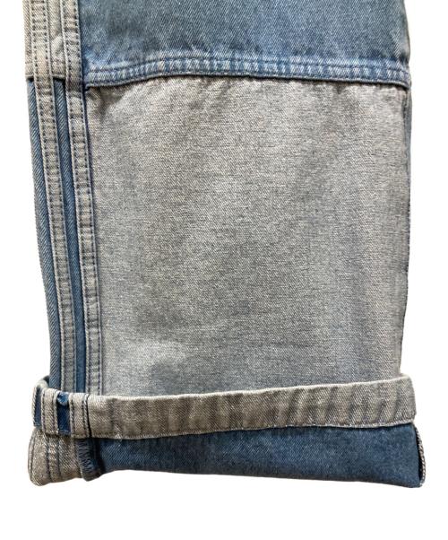 adidas（アディダス）adidas (アディダス) パッチワークジーン インディゴ サイズ:SIZE XSの古着・服飾アイテム