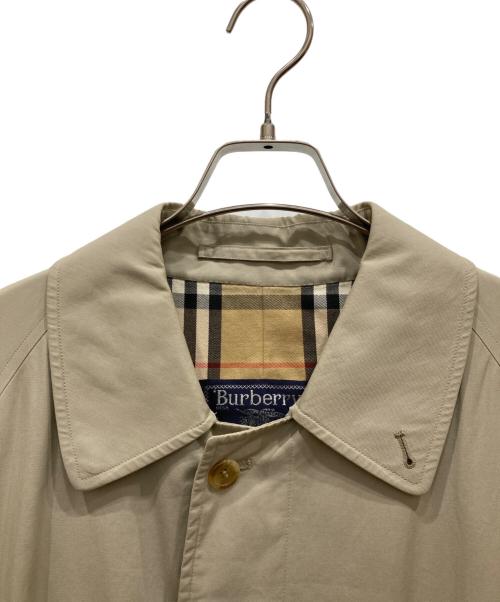 Burberry's（バーバリー）Burberry's (バーバリーズ) 裏ノバチェックステンカラーコート ベージュ サイズ:44の古着・服飾アイテム