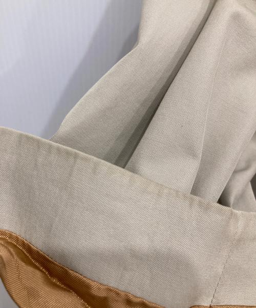 Burberry's（バーバリー）Burberry's (バーバリーズ) 裏ノバチェックステンカラーコート ベージュ サイズ:44の古着・服飾アイテム