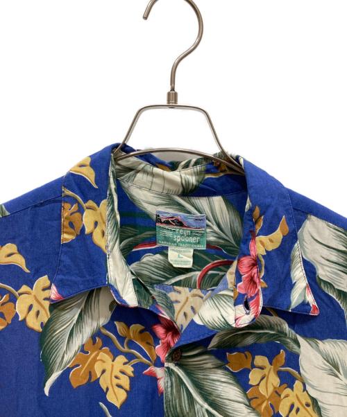reyn spooner（レイン スプナー）reyn spooner (レイン スプナー) アロハシャツ ブルー サイズ:SIZE Lの古着・服飾アイテム