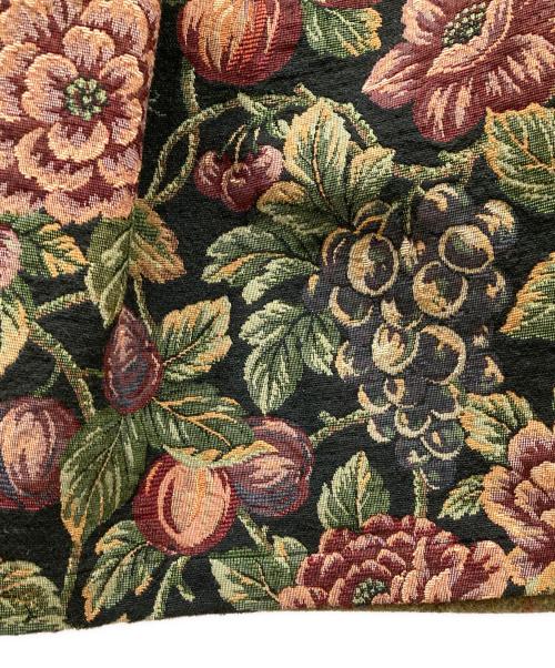 ASEEDONCLOUD（アシードンクラウド）ASEEDONCLOUD (アシードンクラウド) apron work skirt ブラウン×ブラック サイズ:FREEの古着・服飾アイテム