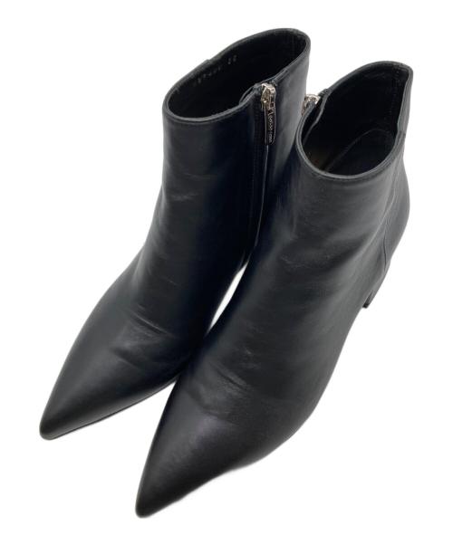 sergio rossi（セルジオロッシ）sergio rossi (セルジオロッシ) ヒールブーツ ブラック サイズ:SIZE 23cmの古着・服飾アイテム