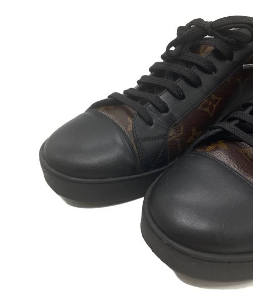 LOUIS VUITTON（ルイ ヴィトン）LOUIS VUITTON (ルイ ヴィトン) マッチアップラインスニーカー　モノグラム ブラック×ブラウン サイズ:SIZE 6 1/2の古着・服飾アイテム