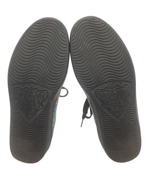 GUCCI（グッチ）GUCCI (グッチ) サイケデリックスニーカー ブラック サイズ:SIZE 8 1/2の古着・服飾アイテム