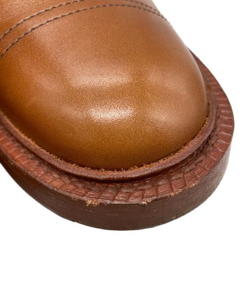 Tricker's（トリッカーズ）Tricker's (トリッカーズ) UNION WORKS (ユニオンワークス) 別注イミテーションキャップトゥ レースアップブーツ ブラウン サイズ:SIZE 8.5の古着・服飾アイテム