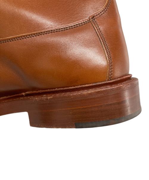 Tricker's（トリッカーズ）Tricker's (トリッカーズ) UNION WORKS (ユニオンワークス) 別注イミテーションキャップトゥ レースアップブーツ ブラウン サイズ:SIZE 8.5の古着・服飾アイテム