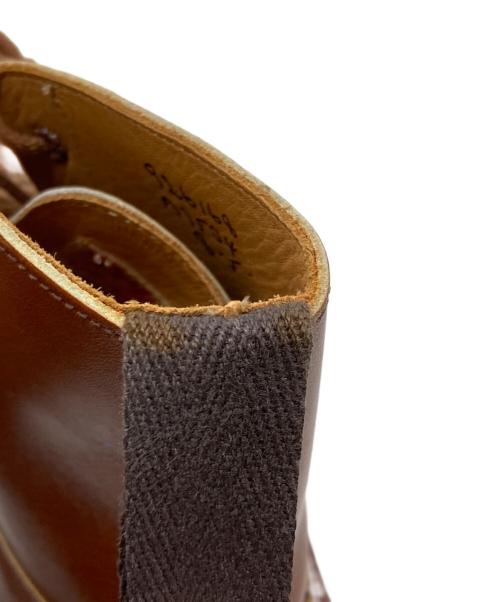 Tricker's（トリッカーズ）Tricker's (トリッカーズ) UNION WORKS (ユニオンワークス) 別注イミテーションキャップトゥ レースアップブーツ ブラウン サイズ:SIZE 8.5の古着・服飾アイテム