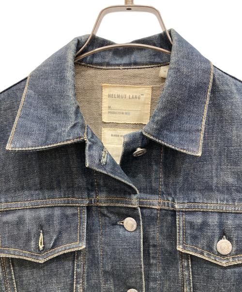 HELMUT LANG（ヘルムートラング）HELMUT LANG (ヘルムートラング) 袖折り返しデニム ジャケット インディゴ サイズ:38の古着・服飾アイテム