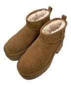 UGGアグ）の古着「クラシック ウルトラ ミニ ニュー ハイツ　Classic Ultra Mini New Heights」｜ブラウン