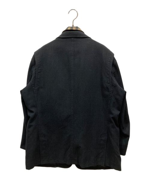BURBERRY LONDON（バーバリーロンドン）BURBERRY LONDON (バーバリーロンドン) ライナー付きテーラードジャケット ブラック サイズ:３Ⅼの古着・服飾アイテム
