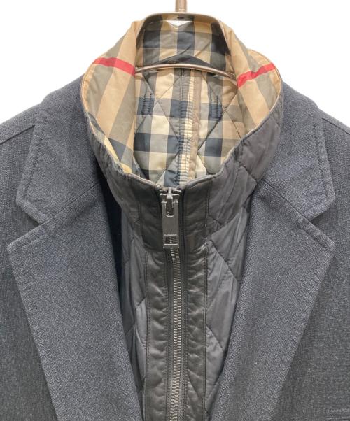 BURBERRY LONDON（バーバリーロンドン）BURBERRY LONDON (バーバリーロンドン) ライナー付きテーラードジャケット ブラック サイズ:３Ⅼの古着・服飾アイテム