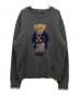 POLO RALPH LAUREN（ポロ・ラルフローレン）の古着「ポロベアニット」｜グレー