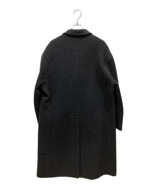 BURBERRY PRORSUM（バーバリープローサム）BURBERRY PRORSUM (バーバリープローサム) ウールカシミヤコート ブラック サイズ:SIZE 48の古着・服飾アイテム