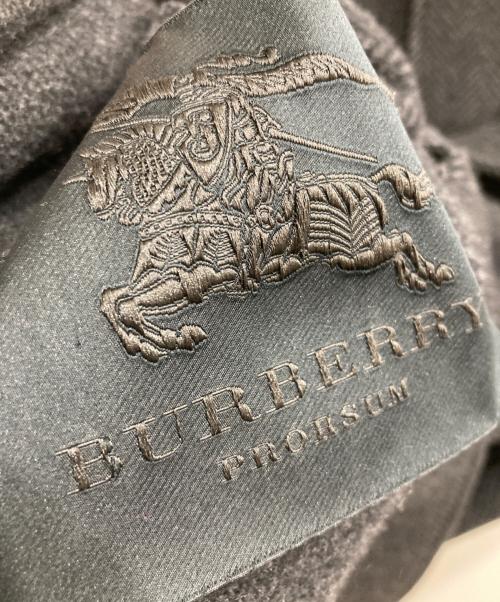 BURBERRY PRORSUM（バーバリープローサム）BURBERRY PRORSUM (バーバリープローサム) ウールカシミヤコート ブラック サイズ:SIZE 48の古着・服飾アイテム