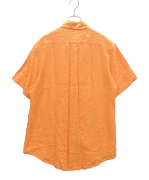 RALPH LAUREN（ラルフローレン）RALPH LAUREN (ラルフローレン) リネンシャツ オレンジ サイズ:SIZE Lの古着・服飾アイテム