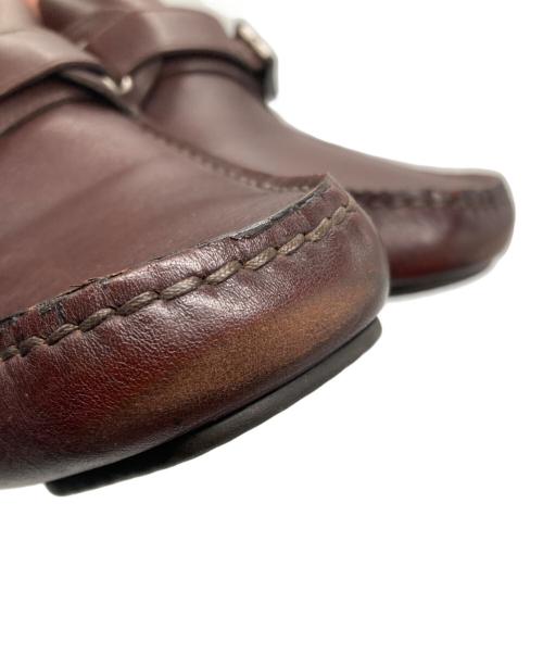 Salvatore Ferragamo（サルヴァトーレ フェラガモ）Salvatore Ferragamo (サルヴァトーレ フェラガモ) ストラップシューズ ブラウン サイズ:SIZE 7の古着・服飾アイテム