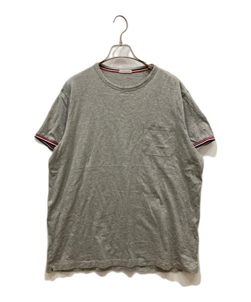 MONCLER（モンクレール）MONCLER (モンクレール) MAGLIA Tシャツ グレー サイズ:XXLの古着・服飾アイテム