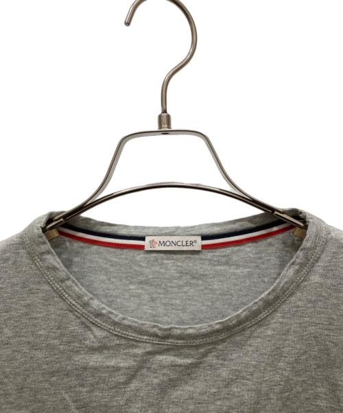 MONCLER（モンクレール）MONCLER (モンクレール) MAGLIA Tシャツ グレー サイズ:XXLの古着・服飾アイテム