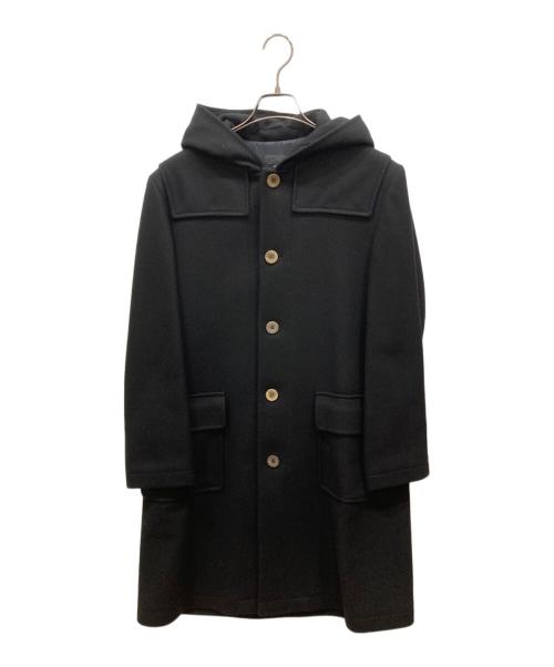 A.P.C.（アーペーセー）A.P.C. (アーペーセー) ウールフーデッドコート ブラック サイズ:Sの古着・服飾アイテム