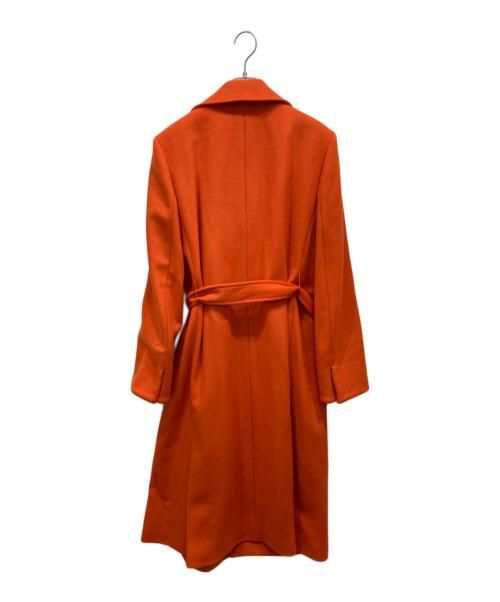 MAX&Co.（マックスアンドコー）MAX&Co. (マックスアンドコー) ウールチェスターコート オレンジ サイズ:SIZE 48の古着・服飾アイテム