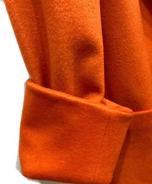 MAX&Co.（マックスアンドコー）MAX&Co. (マックスアンドコー) ウールチェスターコート オレンジ サイズ:SIZE 48の古着・服飾アイテム