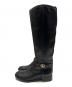 TORY BURCH (トリーバーチ) レザーロングブーツ ブラック サイズ:SIZE 6M：7000円