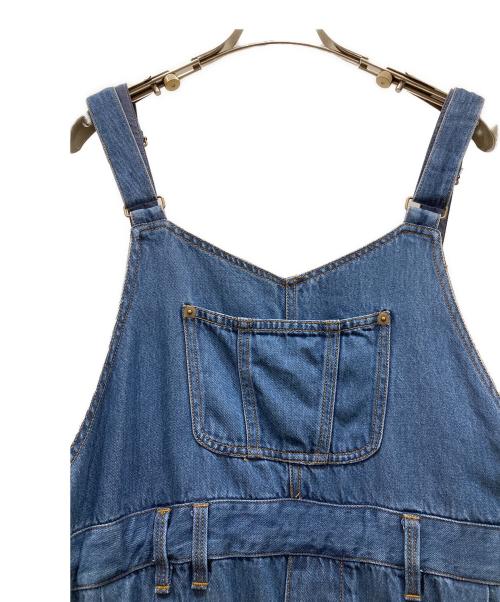 niko and（ニコアンド）niko and (ニコアンド) Misayoラクテロサロペット インディゴ サイズ:SIZE Lの古着・服飾アイテム