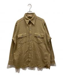 WOOLRICH（ウールリッチ）の古着「CPOシャツ」｜ベージュ