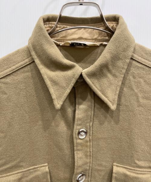 WOOLRICH（ウールリッチ）WOOLRICH (ウールリッチ) CPOシャツ ベージュ サイズ:SIZE XLの古着・服飾アイテム