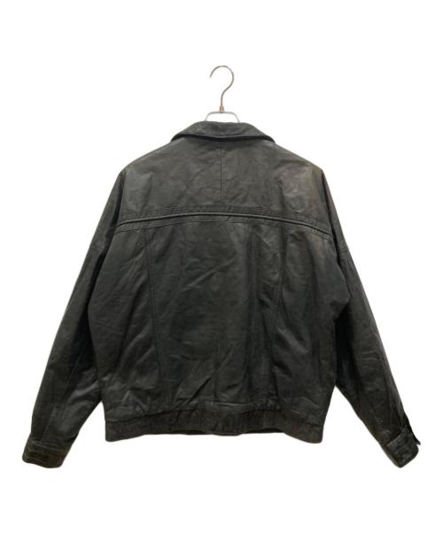 wilsons leather（ウィルソンズレザー）wilsons leather (ウィルソンズレザー) レザージャケット ブラック サイズ:SIZE Lの古着・服飾アイテム