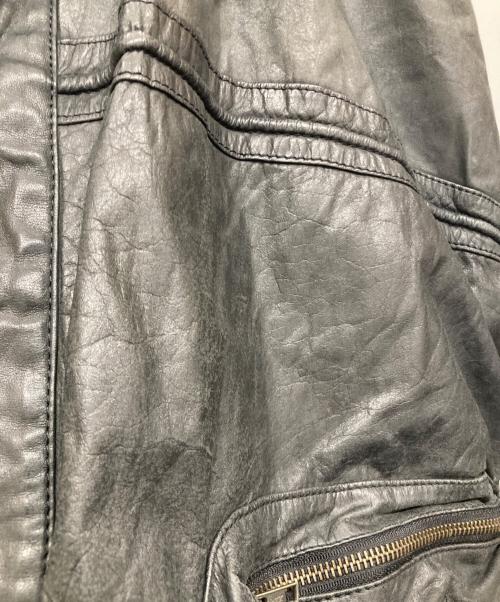 wilsons leather（ウィルソンズレザー）wilsons leather (ウィルソンズレザー) レザージャケット ブラック サイズ:SIZE Lの古着・服飾アイテム