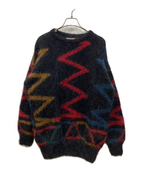 USED（ユーズド）USED (ユーズド) モヘアニット ブラック サイズ:SIZE Freeの古着・服飾アイテム